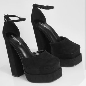 Boohoo platform heels